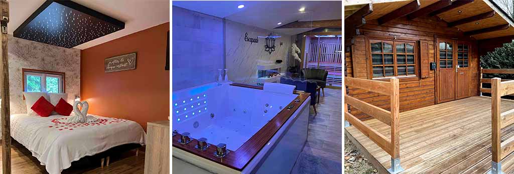 Chalet avec Balnéo Escapade et Spa dans le Pays de Caux