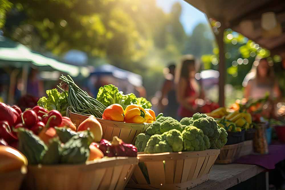 Marché de Rives-en-Seine